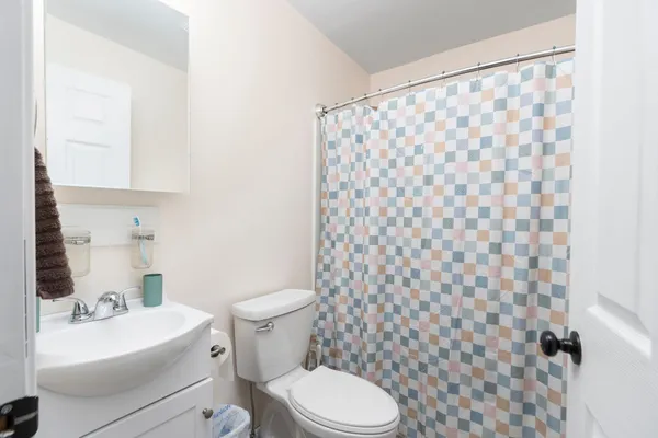 a room with a washer and dryer
