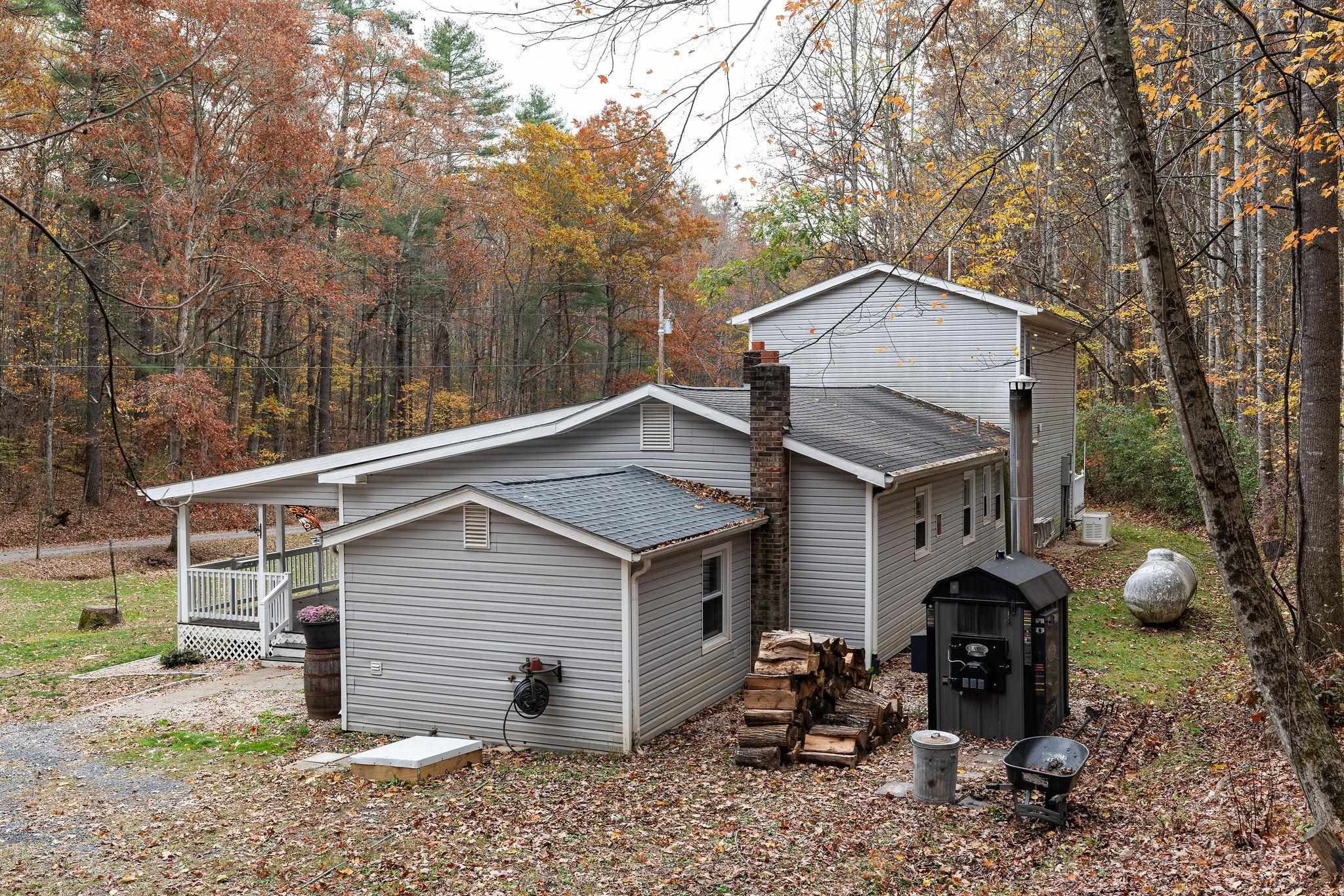 887 Bright Hollow Road Deerfield, VA 24432 - Photo 37 of 73 a house view with a backyard space