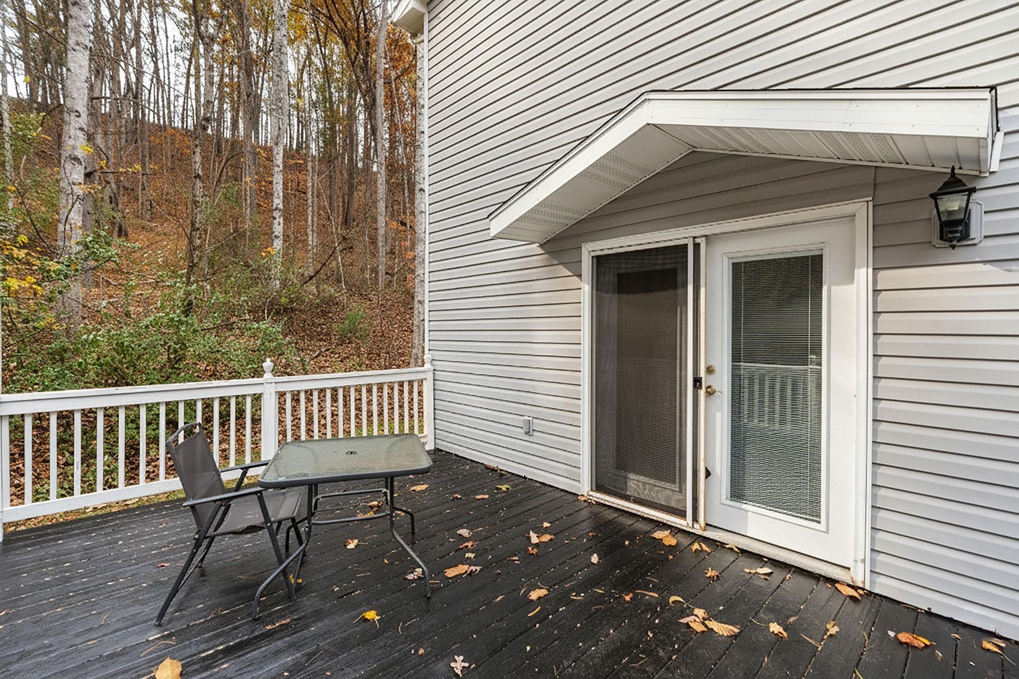 887 Bright Hollow Road Deerfield, VA 24432 - Photo 43 of 73 a view of a chair in the balcony