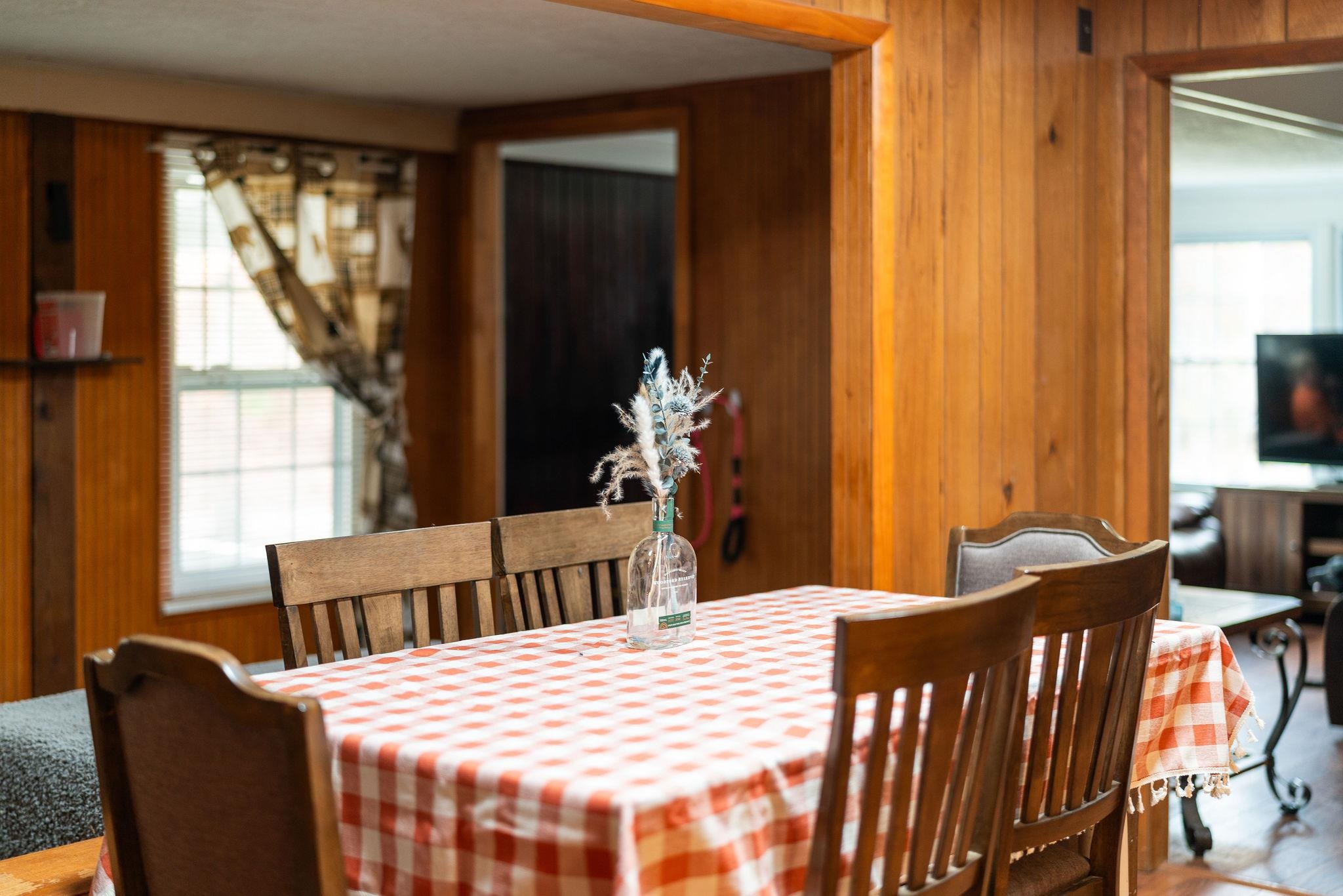 887 Bright Hollow Road Deerfield, VA 24432 - Photo 63 of 73 a bedroom with a bed and a flat screen tv