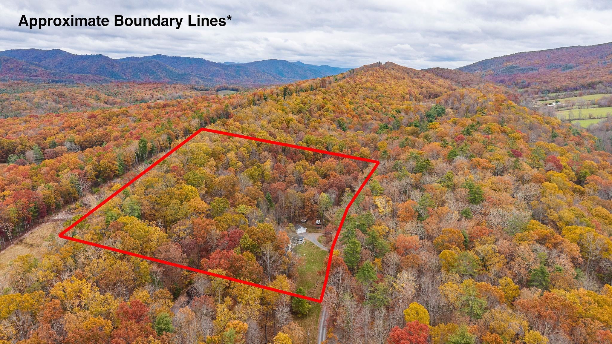 887 Bright Hollow Road Deerfield, VA 24432 - Photo 8 of 73 Approx Lot Lines