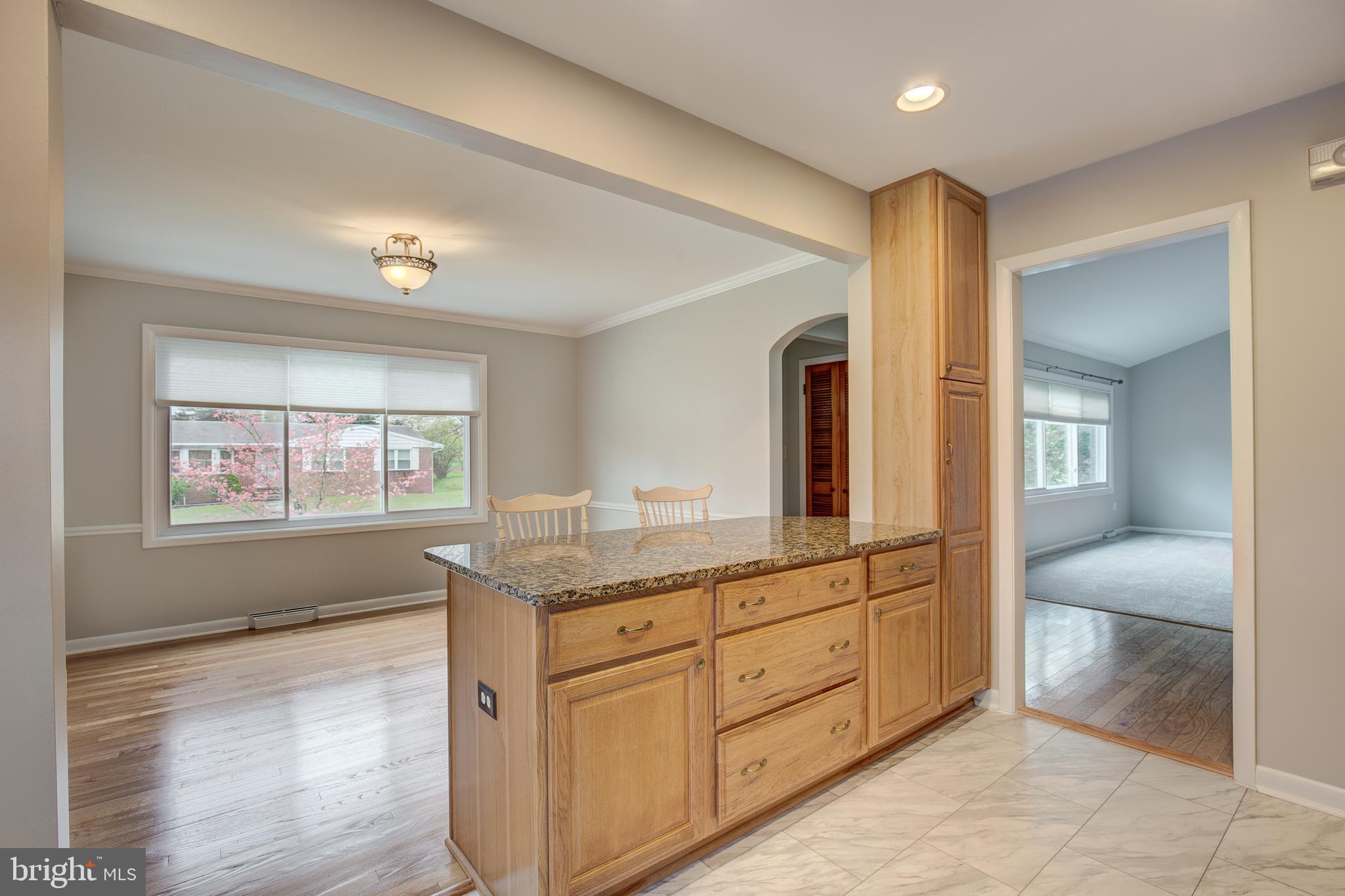 4510 Dresden Road Baltimore, MD 21208 - Photo 6 of 32 Kitchen into Dining Room