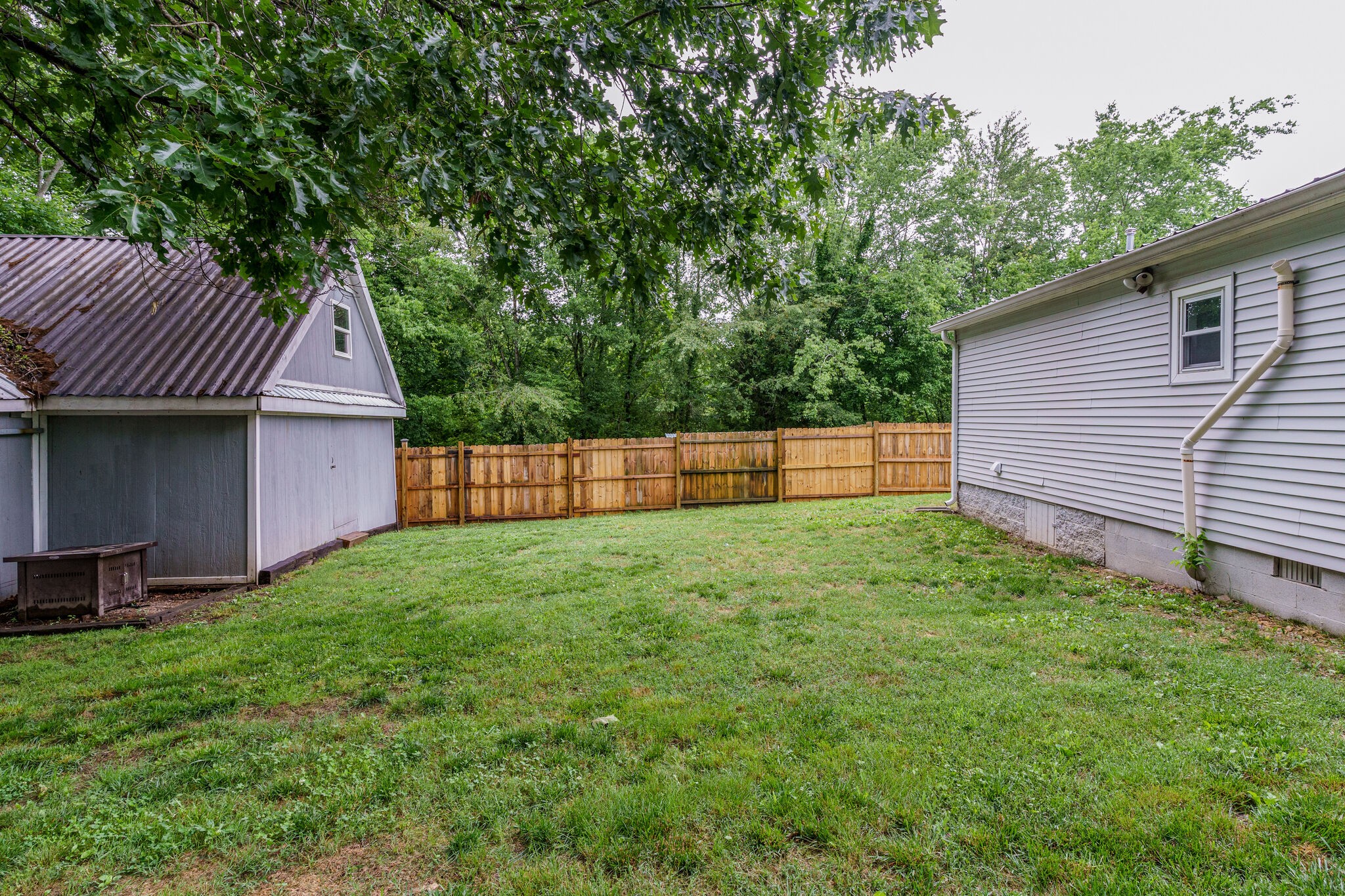 1521 Hogan Road Burns, TN 37029 - Photo 30 of 33 a backyard of a house with lots of green space