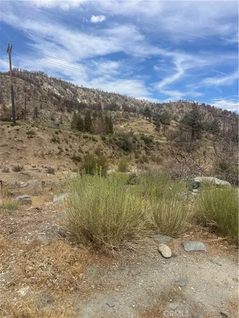 a view of a lake with a mountain
