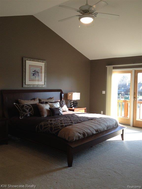 2901 East Commerce Road Commerce Township, MI 48382 - Photo 15 of 25 Vaulted ceiling & Balcony