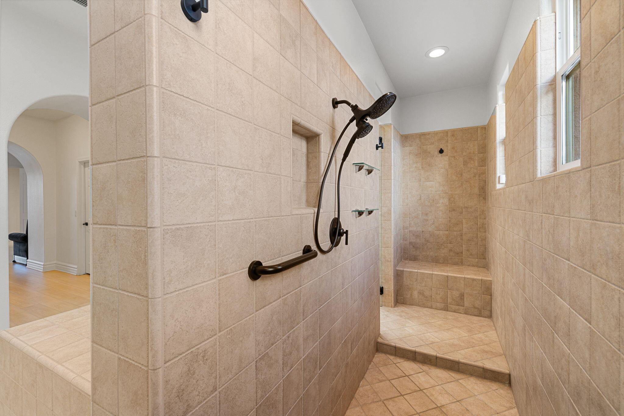 6 Via Santa Ramona Rancho Mirage, CA 92270 - Photo 19 of 60 a bathroom with a shower