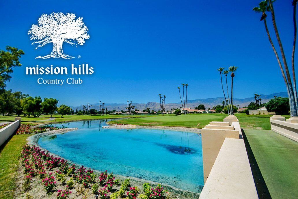 6 Via Santa Ramona Rancho Mirage, CA 92270 - Photo 49 of 60 a view of a swimming pool with a yard and plants