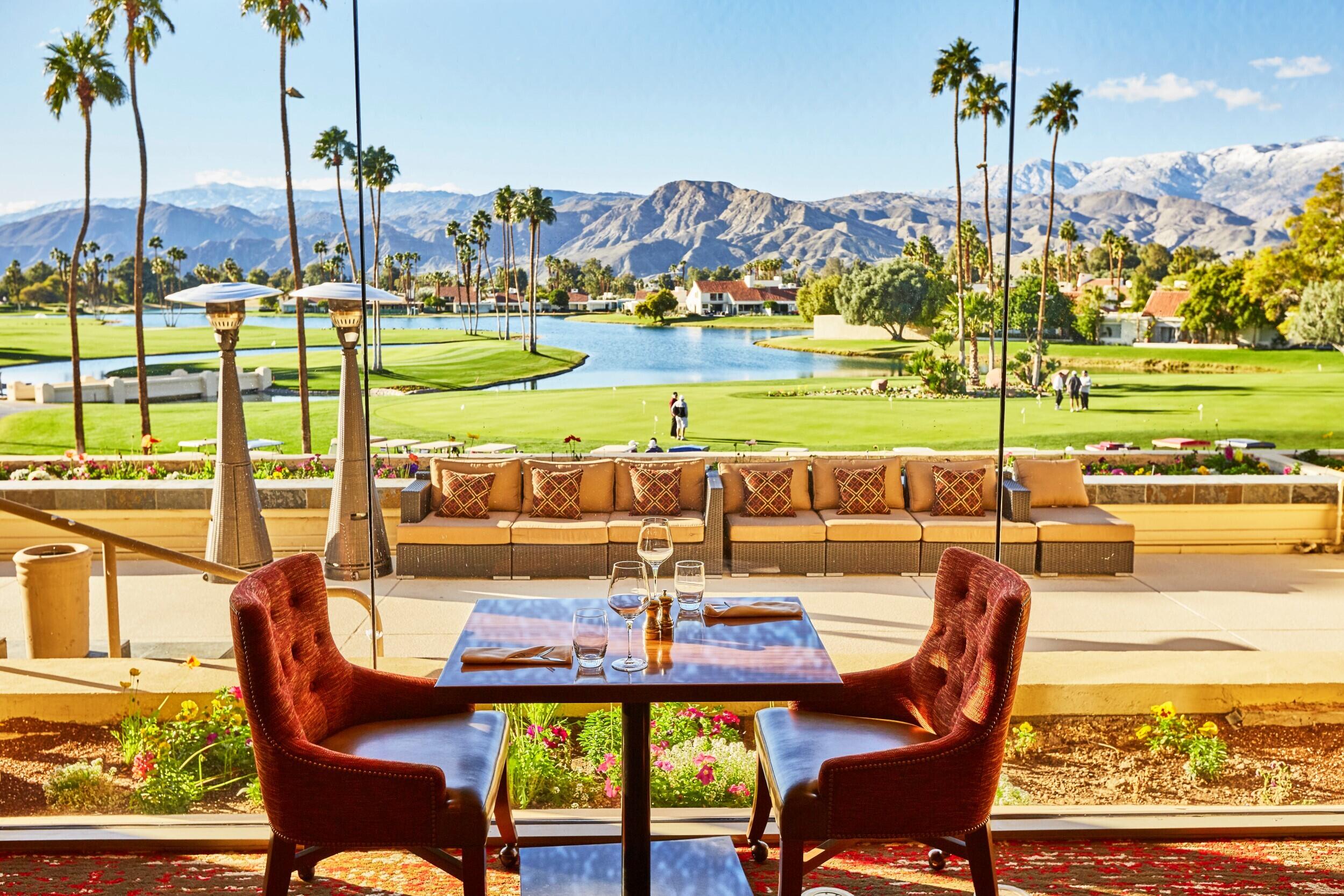 6 Via Santa Ramona Rancho Mirage, CA 92270 - Photo 59 of 60 a view of a chairs and table on the terrace