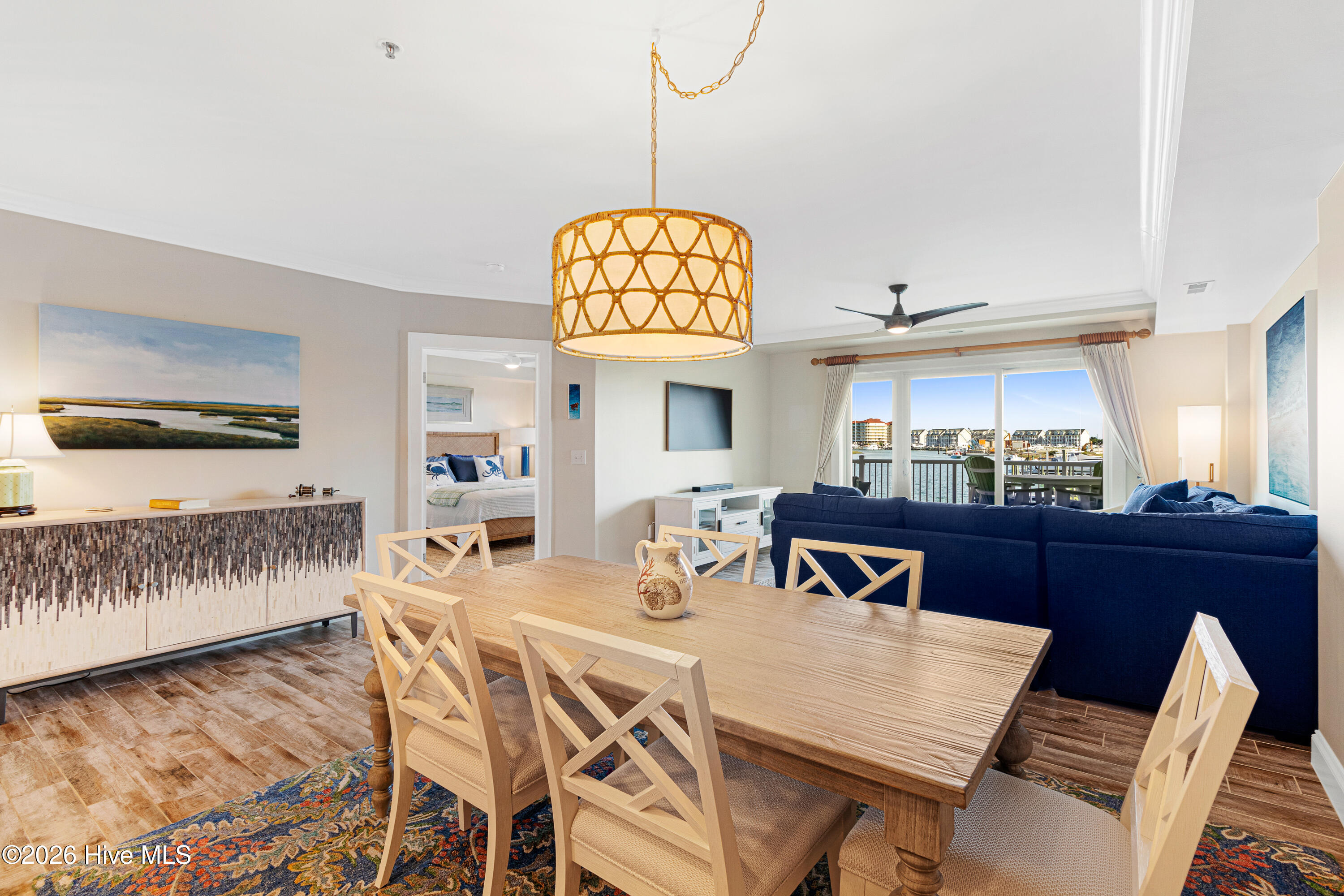 212 Old Causeway Road, Unit 107 & B13 SLIP Beaufort, NC 28516 - Photo 3 of 49 Dining/Living