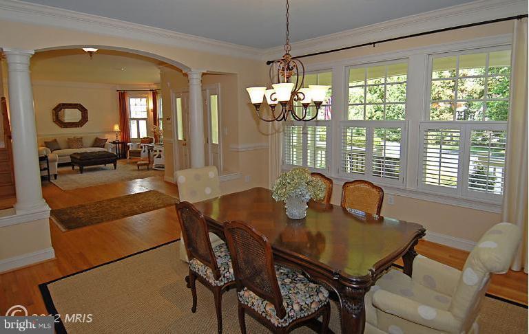 702 Villa Ridge Road Falls Church, VA 22046 - Photo 8 of 30 a view of a dining room with furniture window and outside view