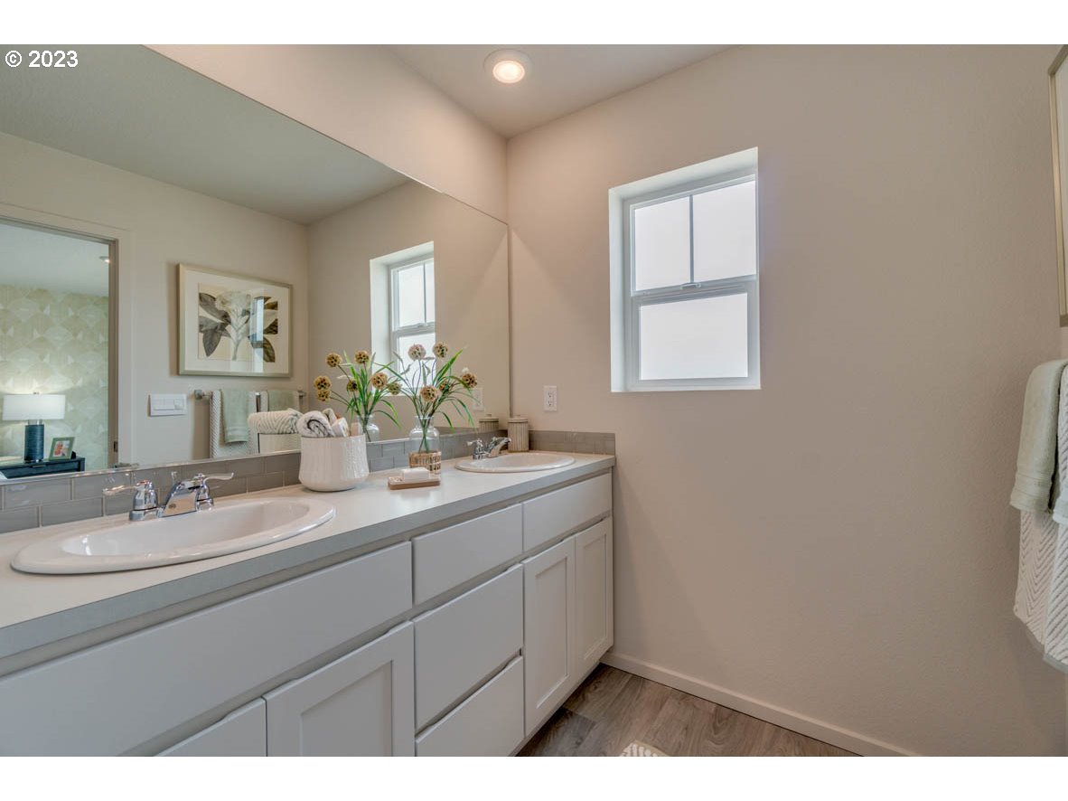 2804 Fenya Street Springfield, OR 97477 - Photo 13 of 15 a bathroom with a sink and a mirror