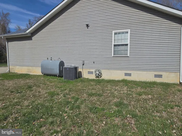 a backyard of a house