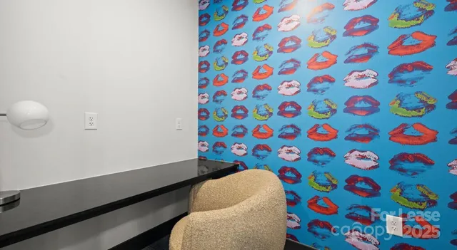 a room with furniture and a window