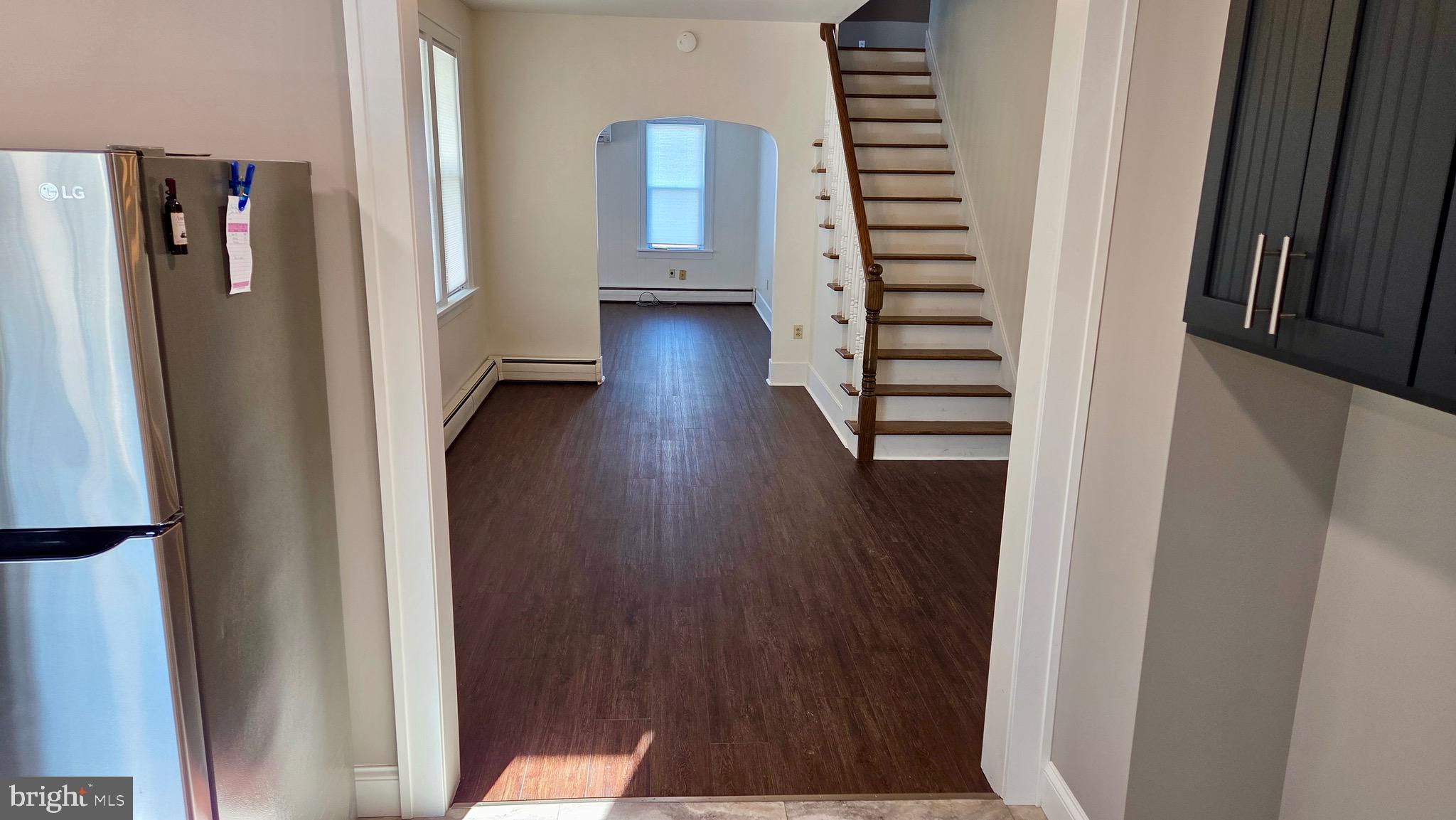 1074 Highway 103 Mount Union, PA 17066 - Photo 24 of 69 a view of a hallway with wooden floor and stairs