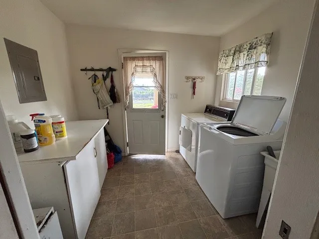 a room with storage and utility