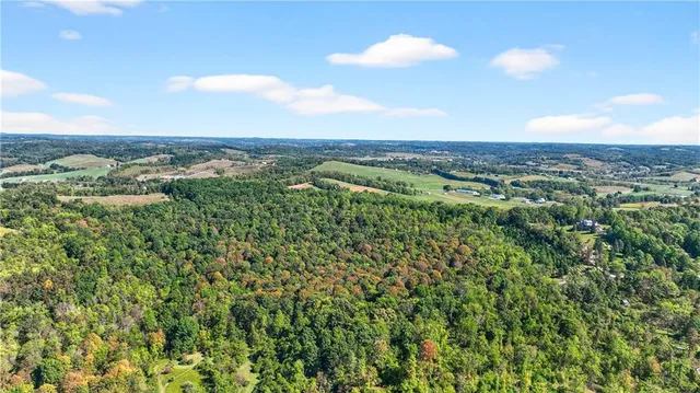 a view of a city with an ocean