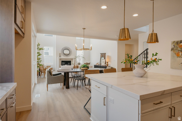 1595 West Canyon Rim Road, Unit 630 Lehi, UT 84048 - Photo 12 of 22 Photos are of a previously built Eden Farmhouse. Actual finishes and options may vary.