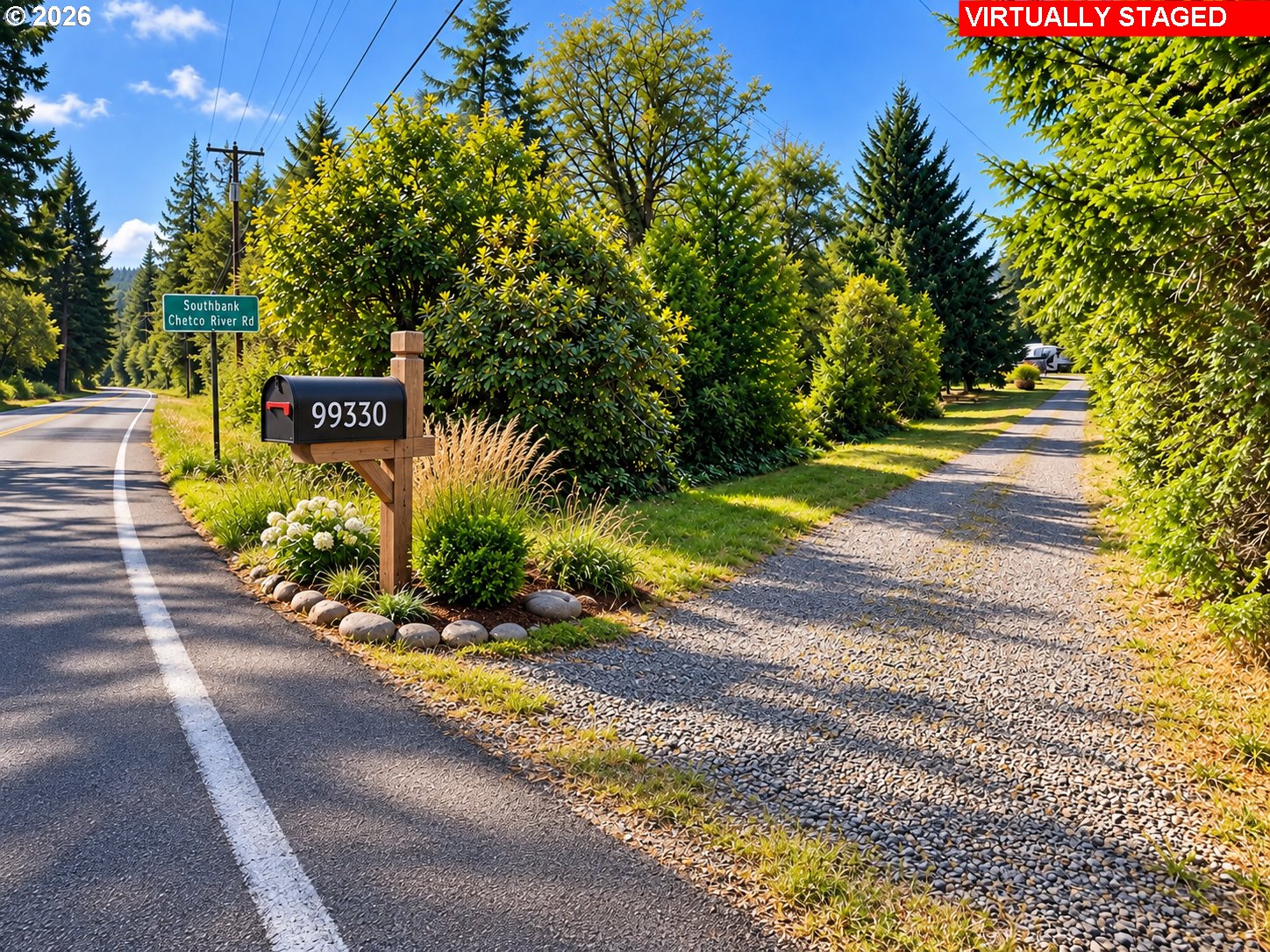 99330 South Bank Chetco River Road Brookings, OR 97415 - Photo 41 of 43 Driveway