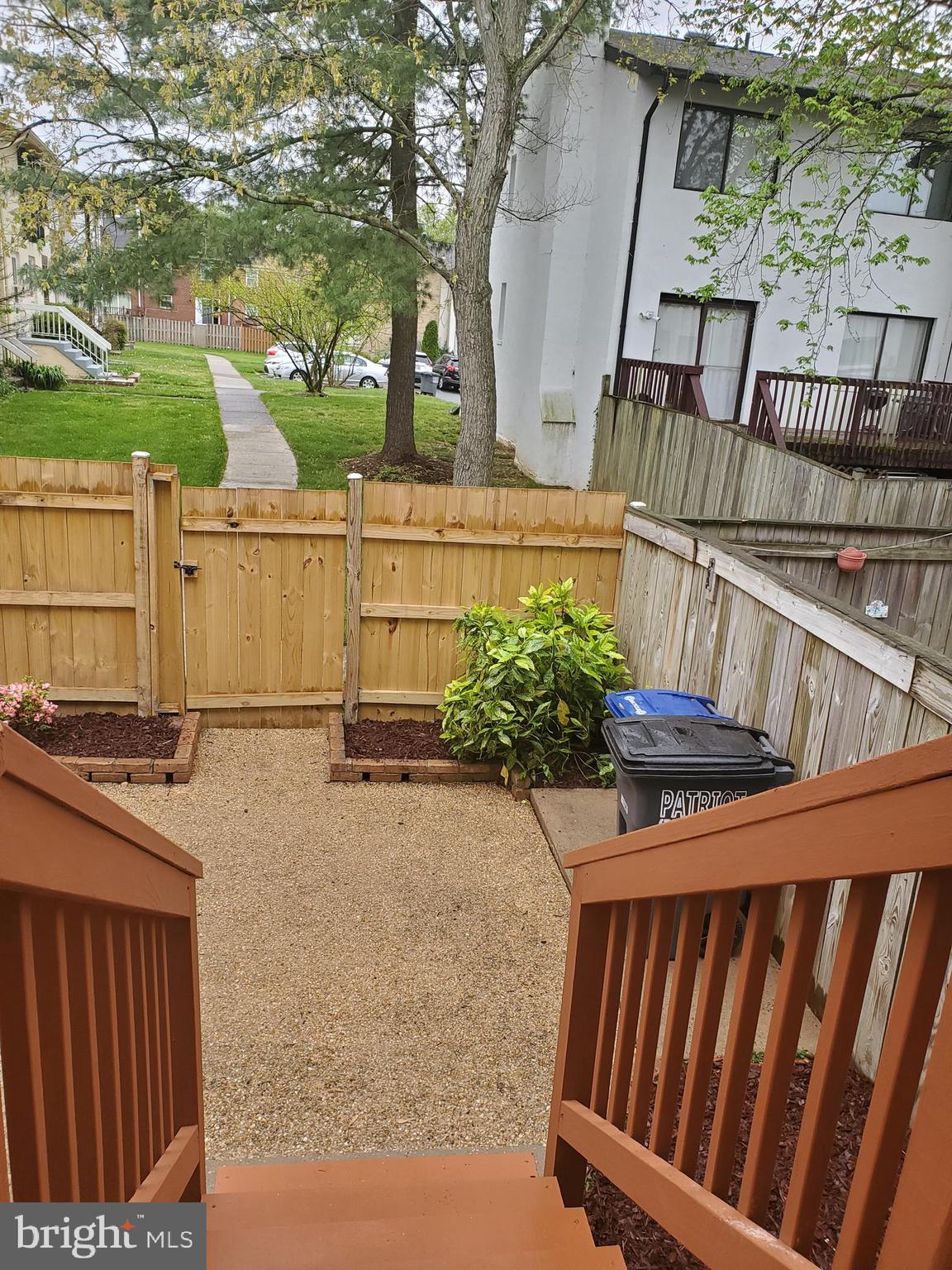 8092 Edinburgh Drive Springfield, VA 22153 - Photo 45 of 50 Deck to Backyard