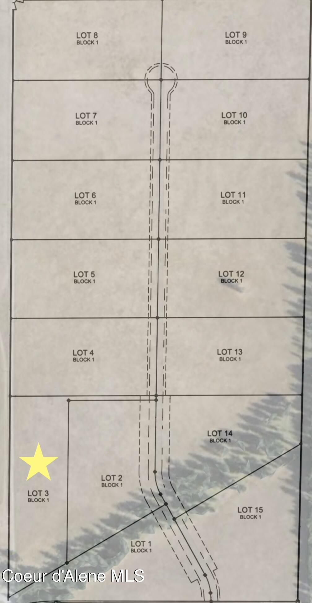 Lot 3 North Stonemason Way Rathdrum, ID 83858 - Photo 8 of 8 Aerial lot configuration