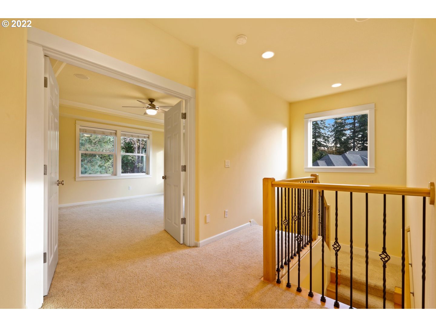 3237 Ridge Pointe Drive Forest Grove, OR 97116 - Photo 17 of 32 a view interior of a house with wooden floor