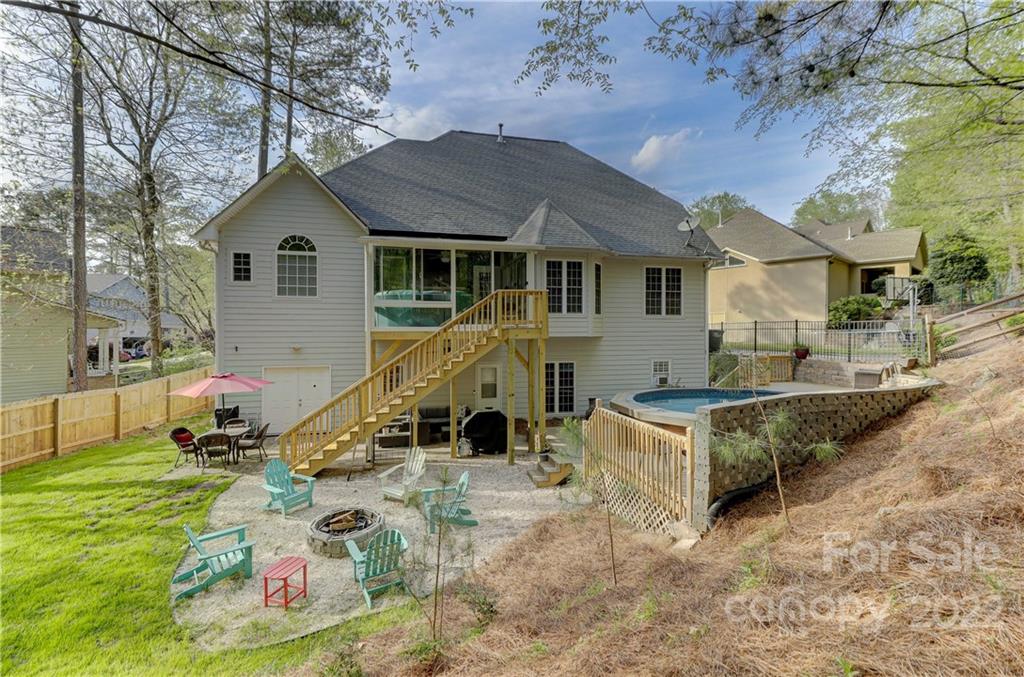 11111 Broken Brook Way Tega Cay, SC 29708 - Photo 44 of 46 a aerial view of a house with a yard