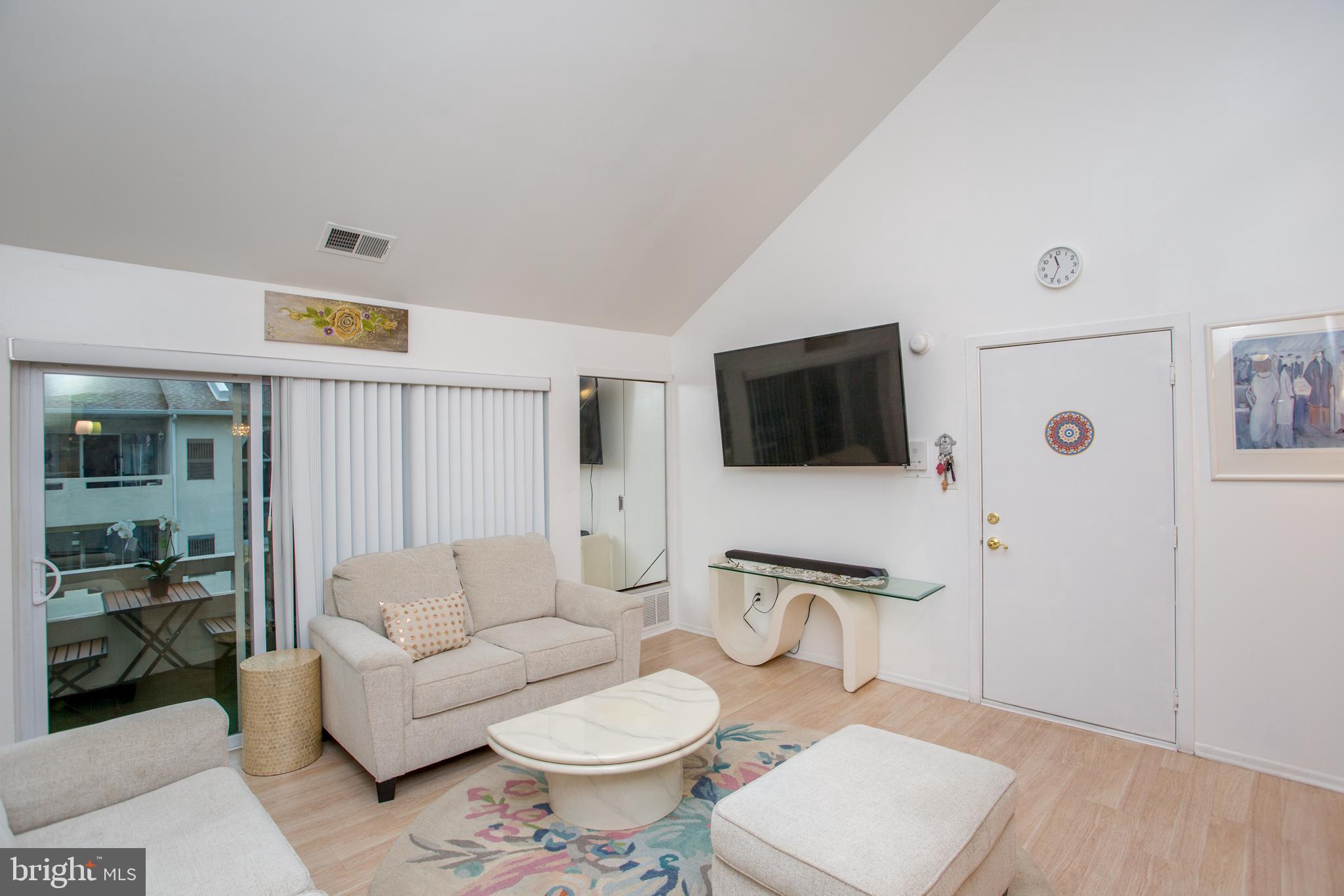 48 Bonnie Gellman Court, Unit B48 Philadelphia, PA 19114 - Photo 12 of 70 a living room with furniture a rug and a flat screen tv