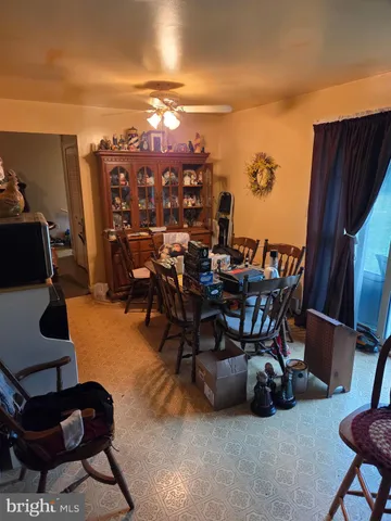 a room with furniture and a window