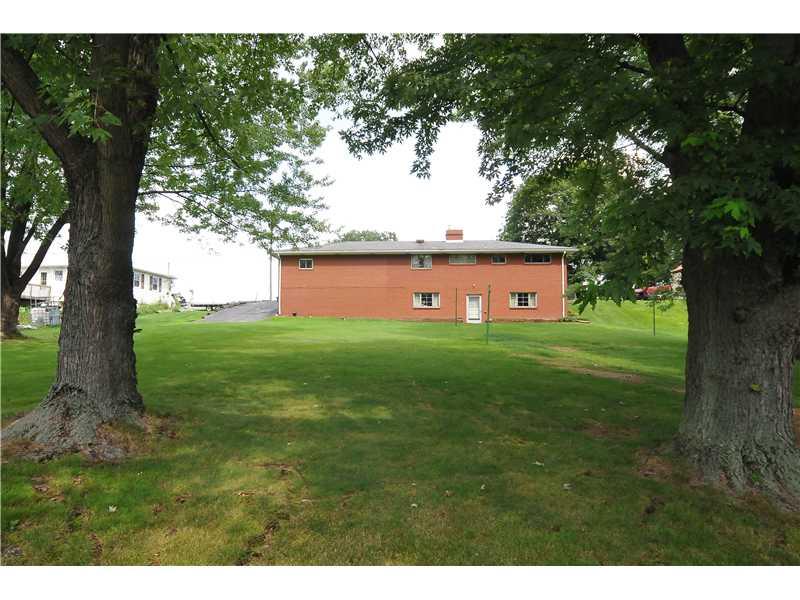 1543 Pine Run Road Rochester, PA 15074 - Photo 19 of 19 Exterior Back. Full walk out exterior