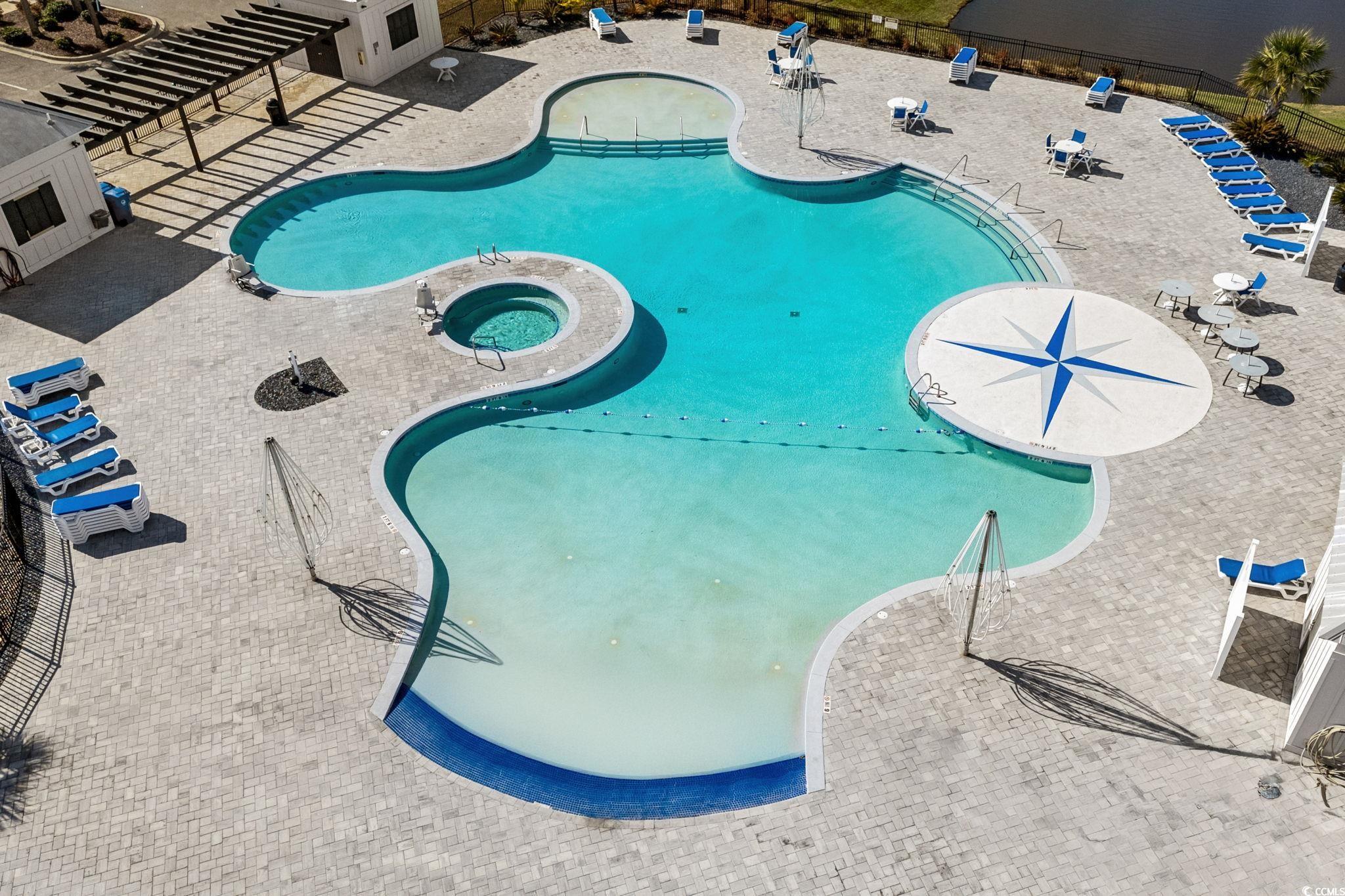 2631 Ophelia Way Myrtle Beach, SC 29577 - Photo 35 of 40 Community pool featuring a patio and a hot tub