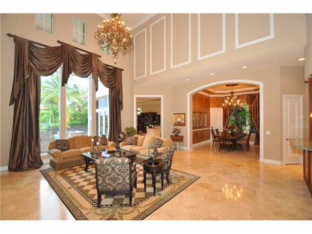 17634 Middlebrook Way Boca Raton, FL 33496 - Photo 10 of 26 Living Room Flows to Dining Room