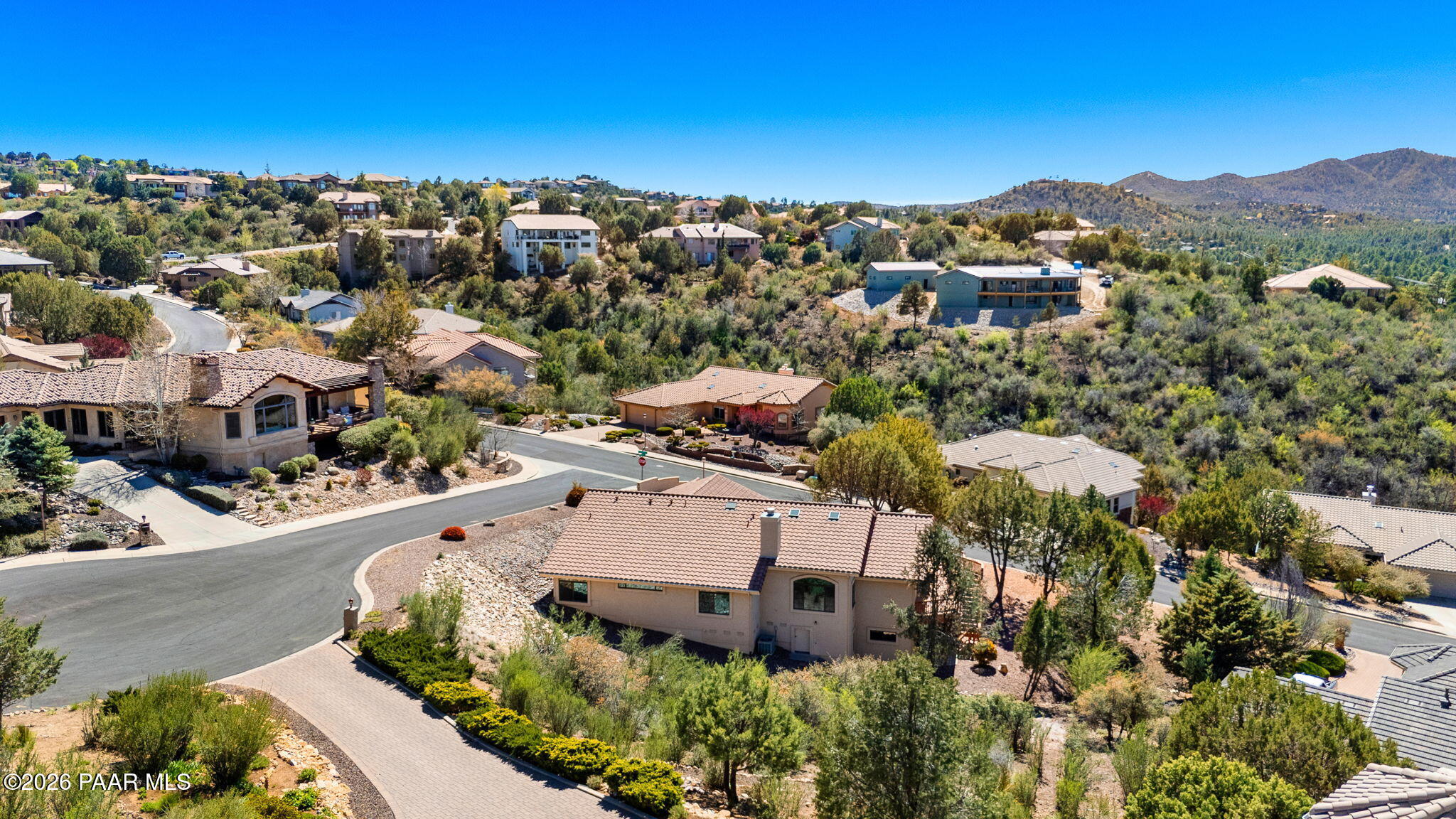 623 Wilderness Point Prescott, AZ 86303 - Photo 52 of 58 40-Aerial Back 2
