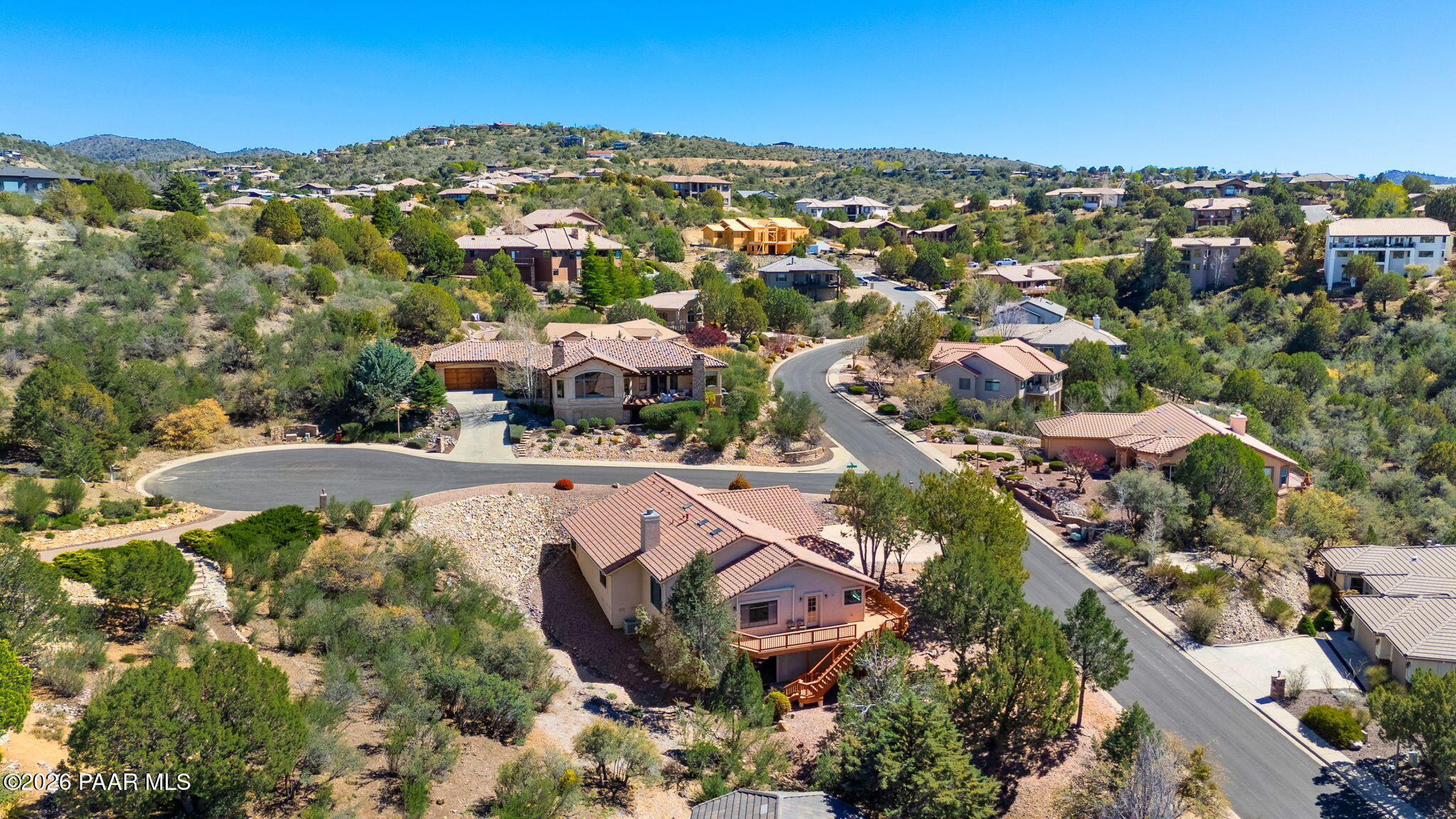 623 Wilderness Point Prescott, AZ 86303 - Photo 61 of 63 42-Aerial Back 3