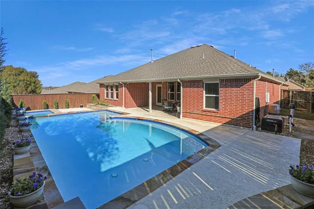 a view of a house with wooden floor