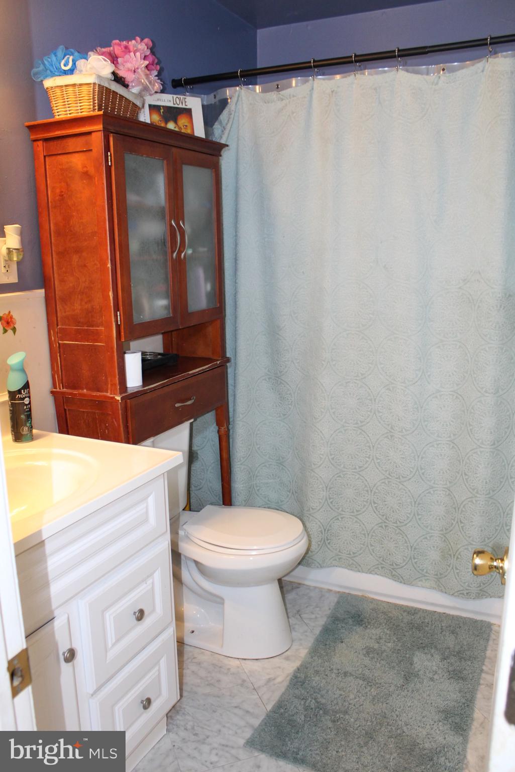 30 Sharp Avenue Bridgeton, NJ 08302 - Photo 17 of 18 a bathroom with a toilet a sink and a shower