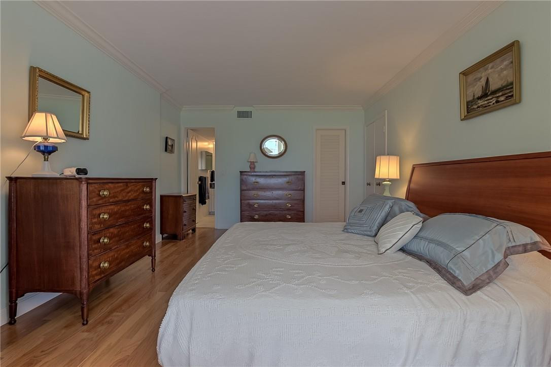 1099 South Ocean Boulevard, Unit 403 Boca Raton, FL 33432 - Photo 32 of 45 Crown molding in master bedroom