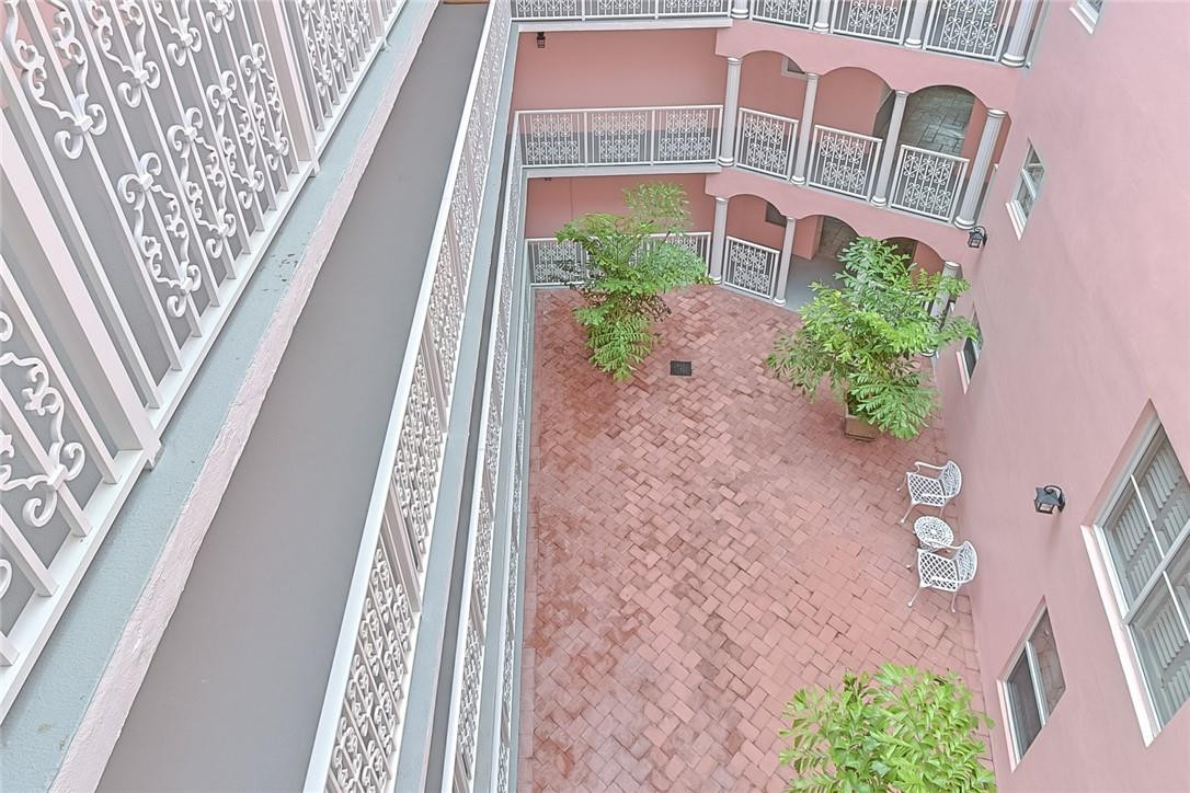 1099 South Ocean Boulevard, Unit 403 Boca Raton, FL 33432 - Photo 45 of 45 View looking down into courtyard