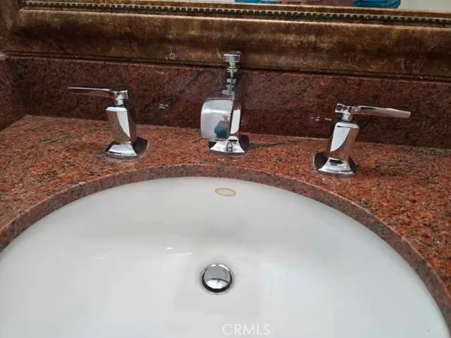 a bathroom with a sink