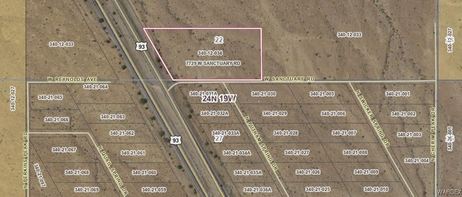 7729 West Sanctuary Road Chloride, AZ 86431 - Photo 24 of 24 a close up of a street sign