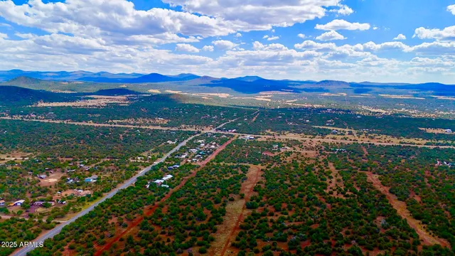 a view of city and mountain