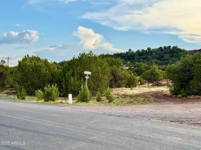 a view of a house with a yard and a road