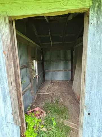 a view of empty room