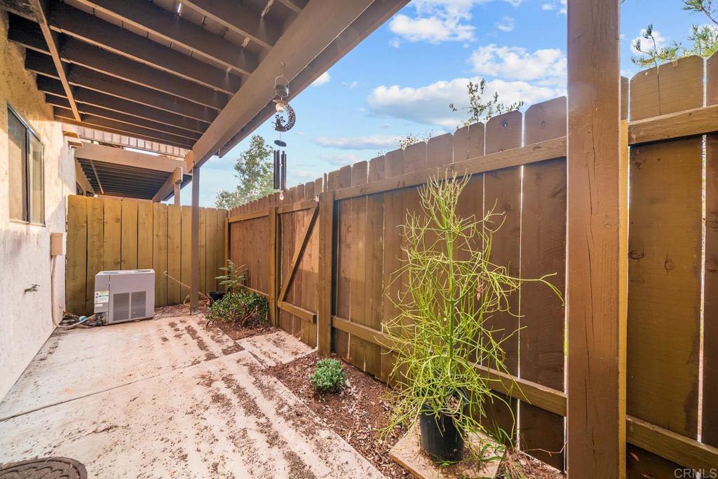 2636 Alpine Boulevard, Unit C Alpine, CA 91901 - Photo 19 of 35 a view of a backyard