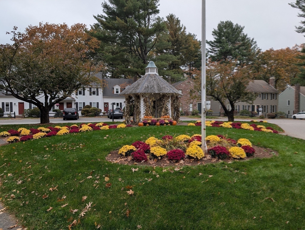 251 Wellman Avenue, Unit 251 Chelmsford, MA 01863 - Photo 38 of 42 a front view of a building with garden and trees