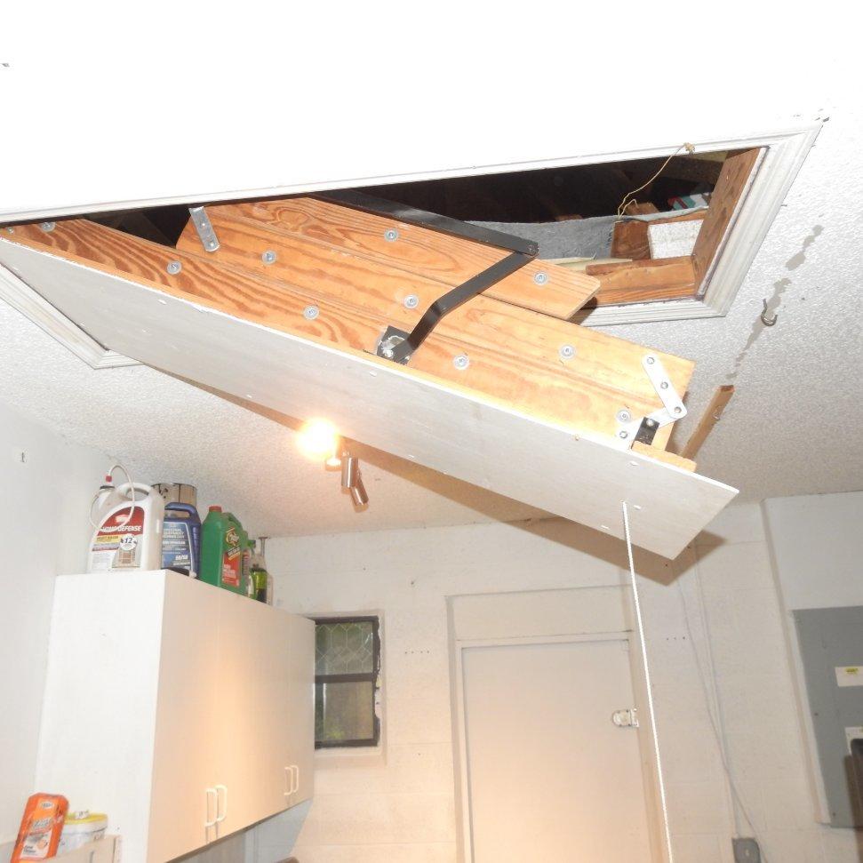 1470 Southeast Portillo Road Port St. Lucie, FL 34952 - Photo 35 of 42 Pull down Attic Stairs