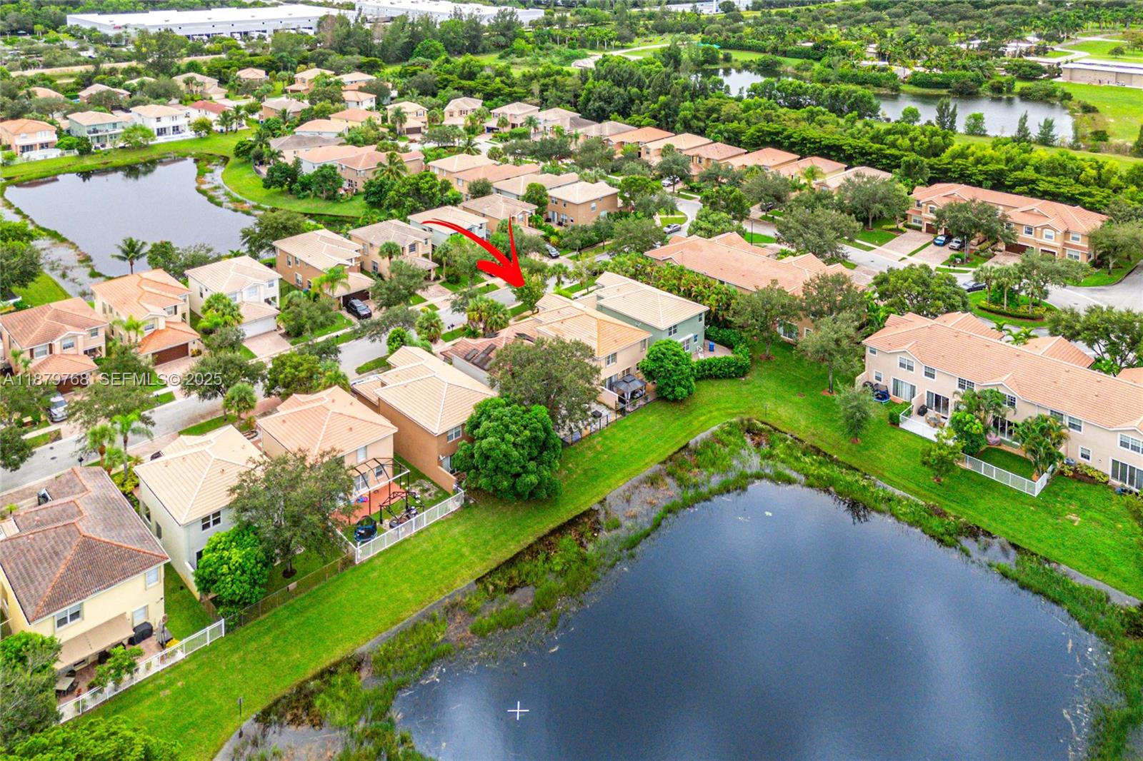 571 Calamint Point Royal Palm Beach, FL 33411 - Photo 46 of 51 an aerial view of a city