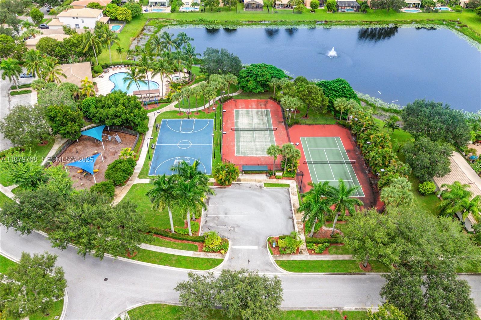 571 Calamint Point Royal Palm Beach, FL 33411 - Photo 50 of 51 an aerial view of a house