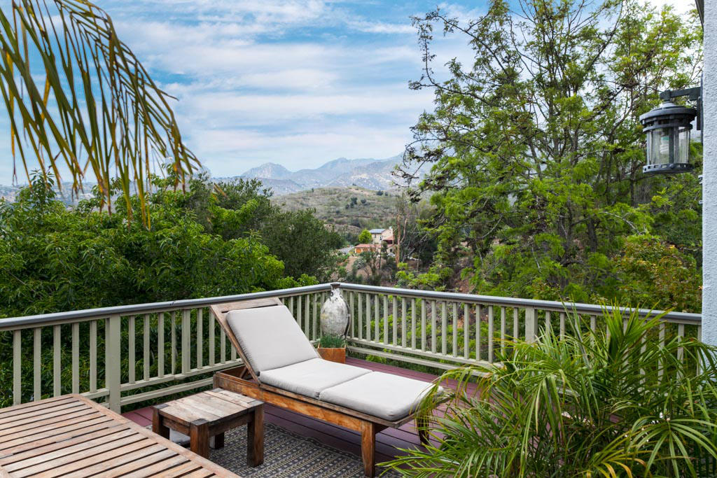 36 Canon View Road Santa Barbara, CA 93108 - Photo 14 of 20 a view of a chair and table in the balcony