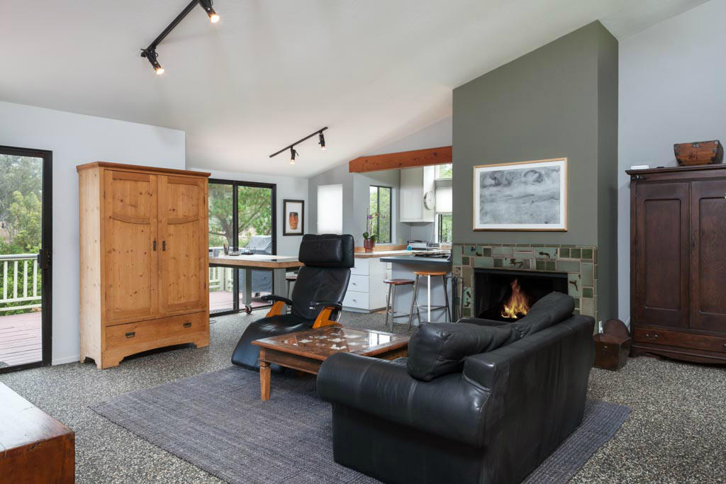36 Canon View Road Santa Barbara, CA 93108 - Photo 7 of 20 a living room with furniture and a fireplace