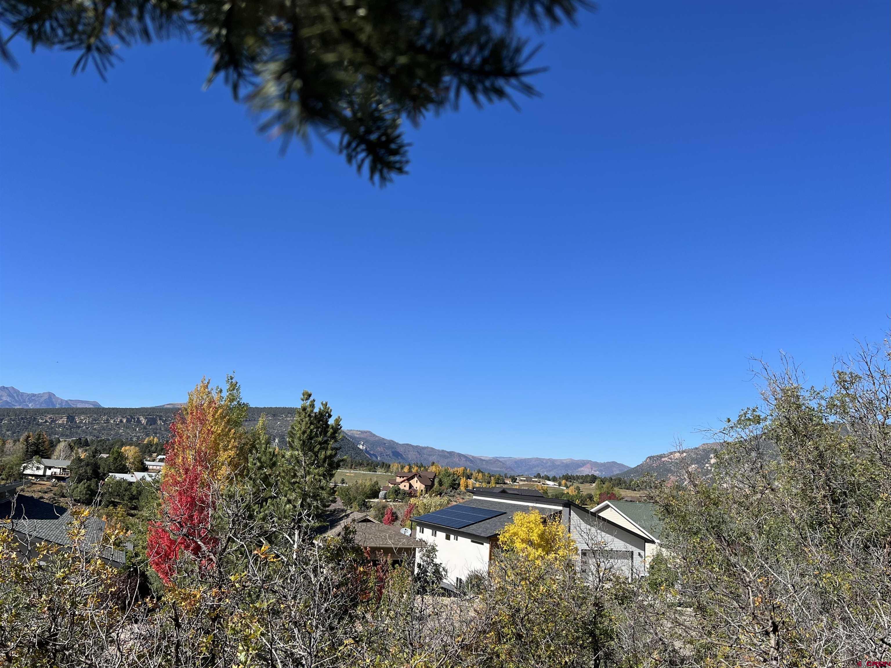 24 Lizard Head Drive Durango, CO 81301 - Photo 9 of 21 a view of a yard with wooden fence and floor